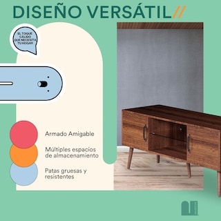 Foto 5 | Foto 5 | Mueble para TV Mubson Marena Marrón