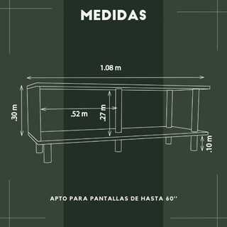 Foto 6 | Foto 6 | Mueble de TV Moru Tokyo Negro