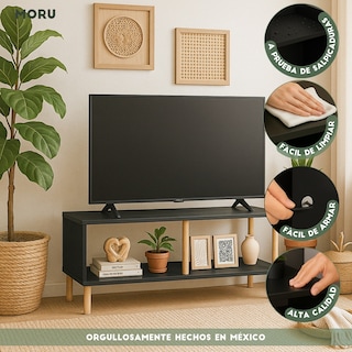 Foto 8 | Foto 8 | Mueble de TV Moru Tokyo Negro