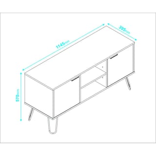 Foto 5 | Foto 5 | Mesa para Tv Midtown Concept color Blanco