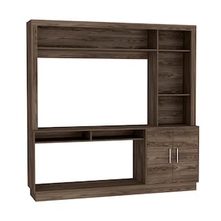 Foto 4 | Foto 4 | Mesa Romeo Para Tv De 55'' color Chocolate Virtual Muebles