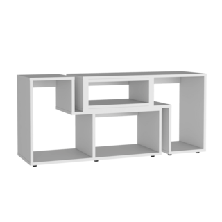 Foto 5 | Foto 5 | Mesa Para Tv Ascher Blanco con Espacio para Televisor de hasta 50 Pulgadas Virtual Muebles