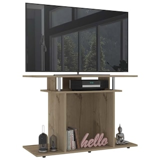 Foto 2 | Foto 2 | Mesa Lisboa para Tv de Hasta 40'' Café Oscuro Virtual Muebles