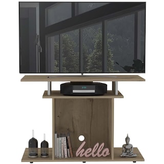 Foto 3 | Foto 3 | Mesa Lisboa para Tv de Hasta 40'' Café Oscuro Virtual Muebles