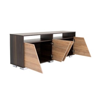Foto 4 | Foto 4 | Mesa Para Tv Orus Miel y Caoba con Espacio Para Televisor De 70 Pulgadas Virtual Muebles