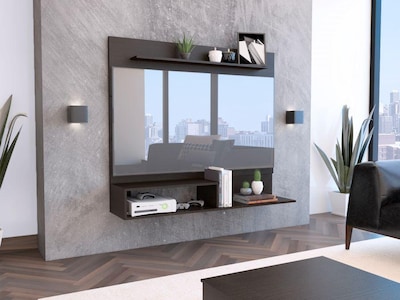 Foto 1 | Foto 1 | Panel Tv Beijing para Tv De 55'' color Wengue Virtual Muebles