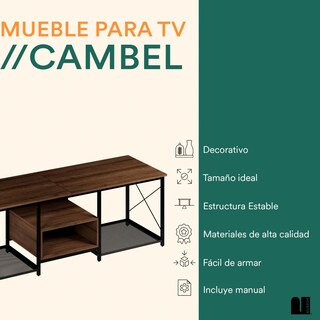 Foto 2 | Foto 2 | Mesa Para Tv Mubson Centro De Entretenimiento Cambel