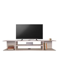 Foto 5 | Foto 5 | Repisa Flotante para TV con Amplio Espacio Blanca