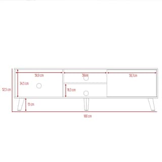 Foto 7 | Foto 7 | Rack para Tv Cincinatti capacidad Hasta 70'' color Duna Virtual Muebles