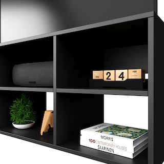 Foto 6 | Foto 6 | Mueble De Tv Zen Moru Color Negro