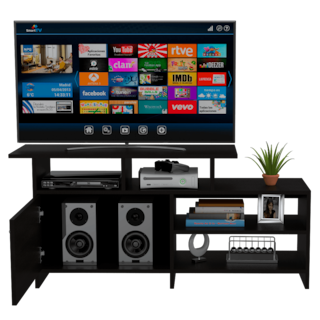 Foto 4 | Foto 4 | Mesa para Tv Maory Wengue Virtual Muebles