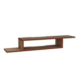 Foto 3 | Foto 3 | Mesa para Tv Flotante Dilix Castaño Virtual Muebles