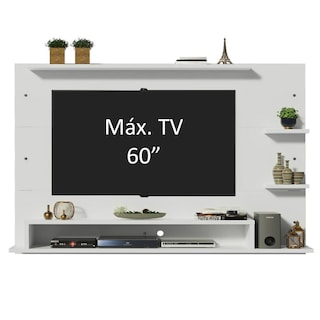 Foto 4 | Foto 4 | Panel Para Tv Hasta 60 Pulgadas Madesa Alfa Blanco