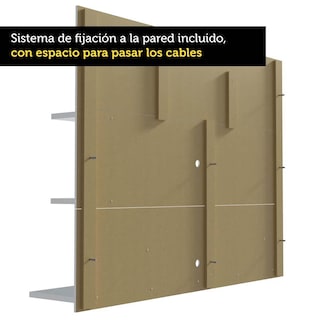 Foto 7 | Foto 7 | Panel Para Tv Hasta 60 Pulgadas Madesa Alfa Blanco
