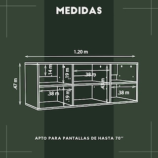 Foto 6 | Foto 6 | Mueble de Tv Zen Moru Blanco