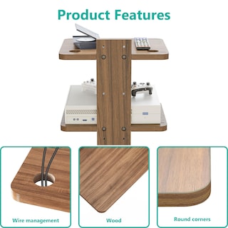 Foto 4 | Foto 4 | Estante Flotante Para Tv Wali Cs202n Con Capacidad Para Hasta 10 Kg, 2 Estantes - Venta Internacional.