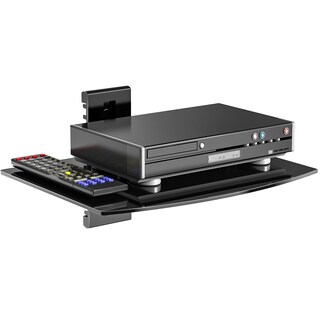 Foto 1 | Foto 1 | Estante Flotante Para Centro De Entretenimiento Wali Cs201b, Color Negro - Venta Internacional.