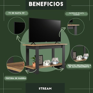 Foto 5 | Foto 5 | Mueble De Tv Stream Moru color Latte