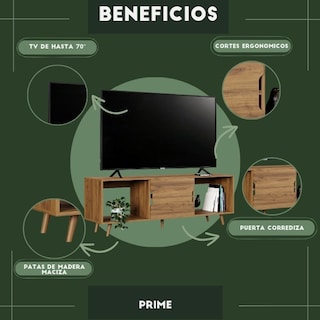 Foto 6 | Foto 6 | Mueble De Tv Prime Moru color Latte