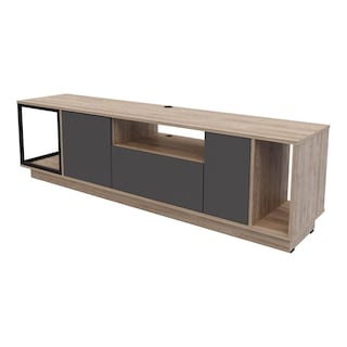 Foto 7 | Foto 7 | Mesa Tv Cubo Maderkit Color Rovere/plomo