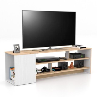 Foto 1 | Foto 1 | Mesa Flat Maderkit Color Duna/blanco