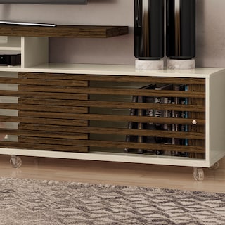 Foto 4 | Foto 4 | Mueble Rack Cruzado 2 Puertas Para Tv Hasta 65” Blanco/savana