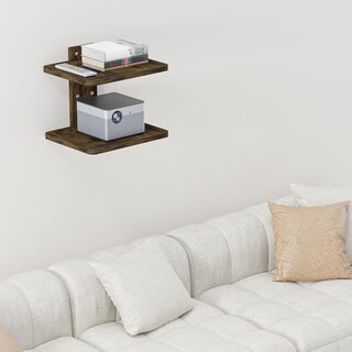 Foto 7 | Foto 7 | Soporte De Proyector Wali De Estante Flotante Para Tv Para Reproductor De Dvd De 10 Kg - Venta Internacional.