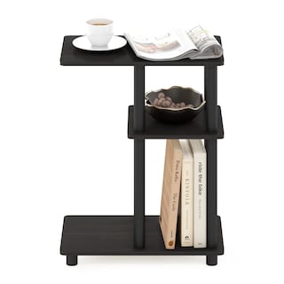 Foto 6 | Foto 6 | Mesa Auxiliar Furinno Turn-tube En Forma De C Espresso/negra - Venta Internacional.