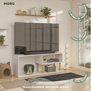 Foto 8 | Foto 8 | Mueble De Tv Vetra Moru color Blanco