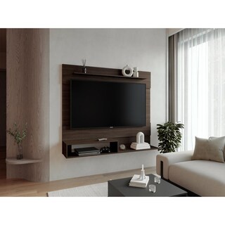 Foto 1 | Foto 1 | Panel De Tv Ascher  Milan Y Wengue Para Tv De 70 Pulgadas Virtual Muebles