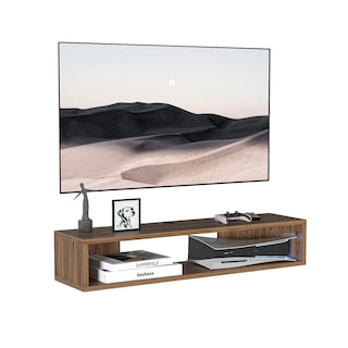 Foto 1 | Foto 1 | Mueble  Para Tv Flotante Lima Moru Color  Latte