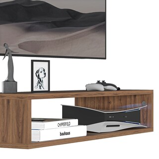 Foto 6 | Foto 6 | Mueble  Para Tv Flotante Lima Moru Color  Latte
