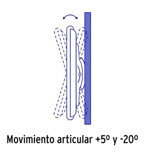 Foto 3 | Foto 3 | Soporte Para Pantallas De 32'' A 70'' Con Movimiento Angular