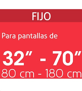 Foto 3 | Foto 3 | Soporte para Pantallas de 32'' a 70''  Fijo