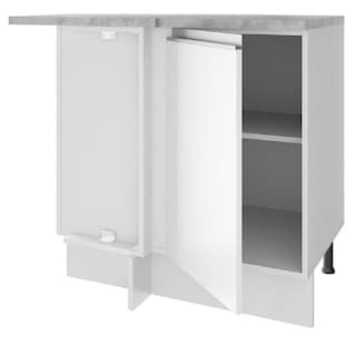 Foto 6 | Foto 6 | Mueble de Cocina Esquinero Madesa G2475009GL color Blanco con 1 Puerta