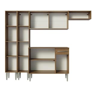 Foto 6 | Foto 6 | Cocina Integral Madesa GREM2290095Z color Marrón 5 Piezas