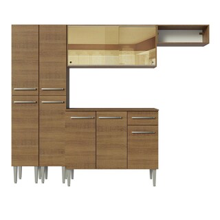 Foto 7 | Foto 7 | Cocina Integral Madesa GREM2290095Z color Marrón 5 Piezas