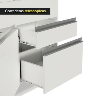 Foto 6 | Foto 6 | Armario de Cocina MADESA GRGL33000109 color Blanco 6 Piezas