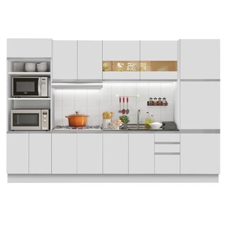 Foto 1 | Foto 1 | Cocina Integral Madesa GRGL33000209 color Blanco 6 Piezas