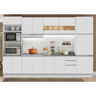 Foto 2 | Foto 2 | Cocina Integral Madesa GRGL33000209 color Blanco 6 Piezas