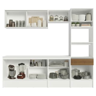 Foto 5 | Foto 5 | Cocina Integral Madesa GRTP2400069B Blanca 5 Piezas
