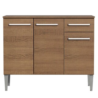 Foto 2 | Foto 2 | Mueble Mostrador Madesa Emilly 3 Puertas Y 1 Cajón Marrón