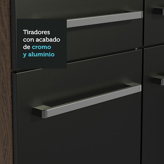 Foto 6 | Foto 6 | Armario Cocina Completo 325 cm Emilly Joy Madesa 01 color Negro