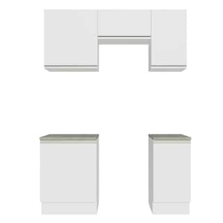 Foto 4 | Foto 4 | Cocina Integral Completa Glamy Madesa Blanco 160 cm