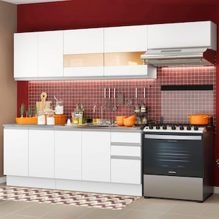Foto 2 | Foto 2 | Cocina Integral Madesa color Blanco 5 Piezas