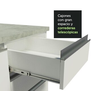 Foto 8 | Foto 8 | Armario Esquinero Madesa GCGL41900109 color Blanco 9 Piezas