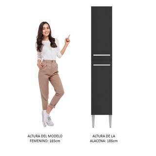 Foto 5 | Foto 5 | Mueble Despensa Madesa G263207KEM color Negro