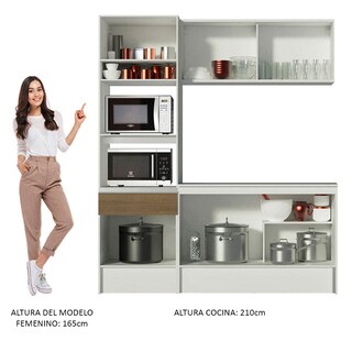 Foto 5 | Foto 5 | Armario de Cocina Madesa Multicolor 4 Piezas