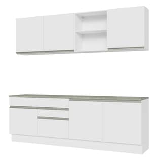 Foto 5 | Foto 5 | Cocina Integral Completa Madesa Glamy 06 Blanco 240 cm