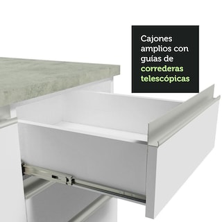 Foto 5 | Foto 5 | Armario Esquinero Completo 349cm Glamy Madesa 06 color Blanco